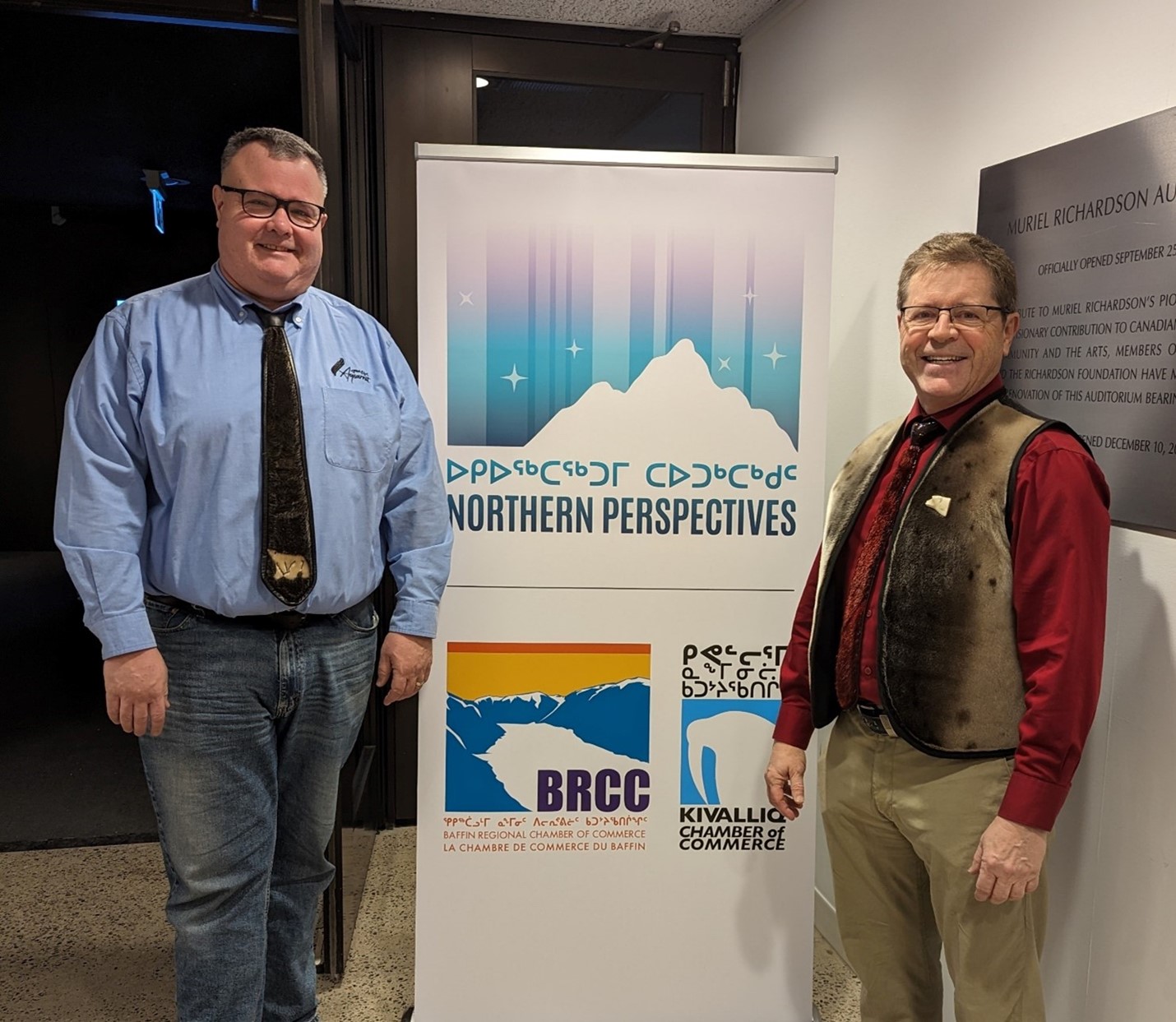 Steve Sulllivan, President, Baffin Regional Chamber of Commerce, and Wade.jpg