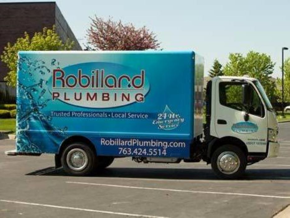 Stocked – and ready to go! With a large service area, our Robillard Plumbing trucks come equipped to address any and all plumbing needs.