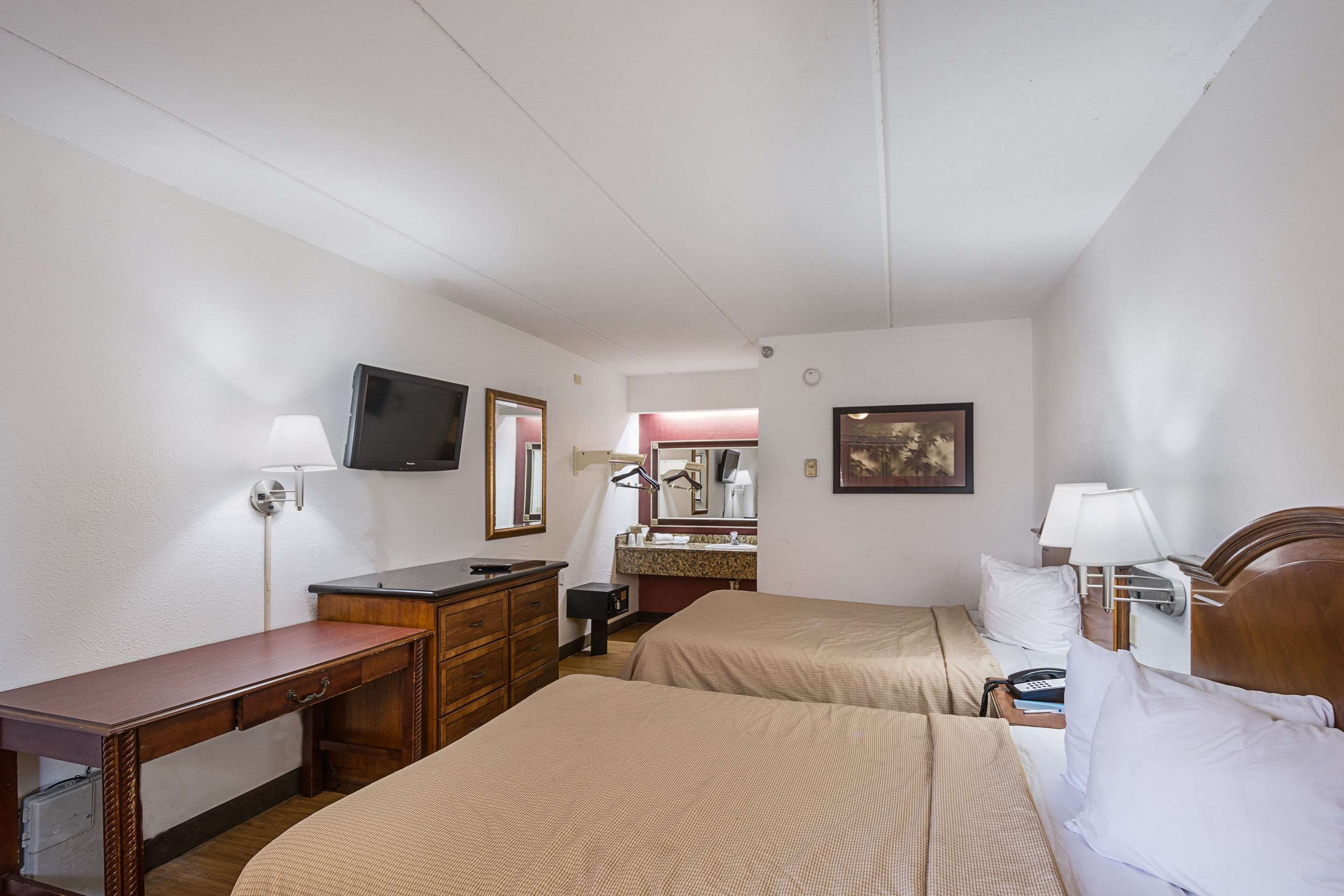 Guest room with two beds