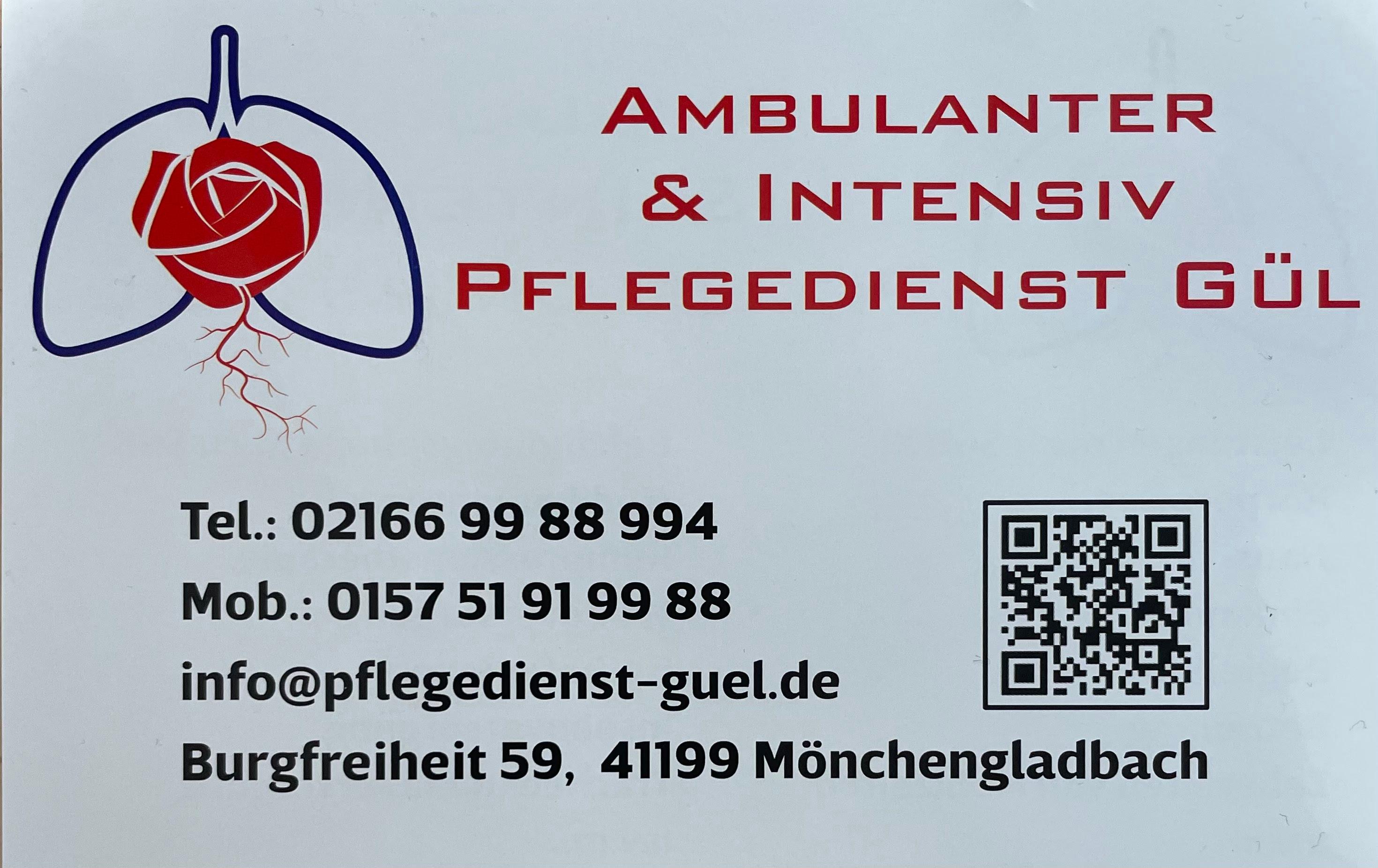 Gül Ambulanter & intensiv Pflegedienst Gmbh, Burgfreiheit 59 in Mönchengladbach