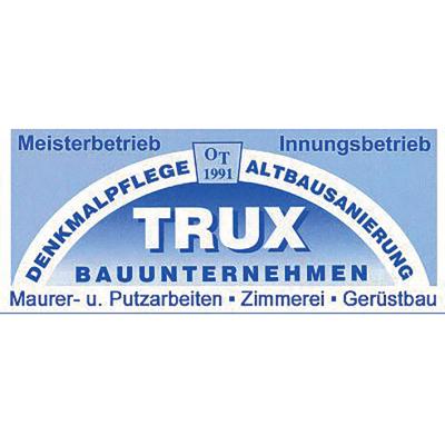 Logo Bauunternehmen Trux e. Kfm.