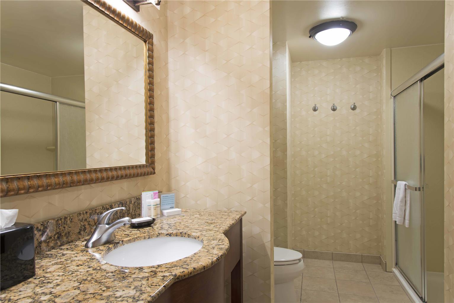 Guest room bath