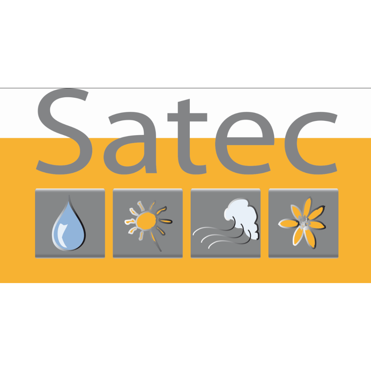 Satec Metall/Glasbau Logo
