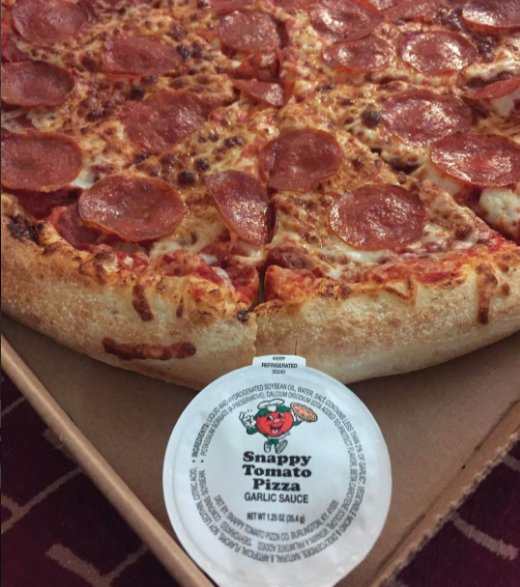 Pizza

FREE DELIVERY

Snappy Tomato Pizza - West Union - (937) 544-5583
Carryout, Pick-Up and Delivery