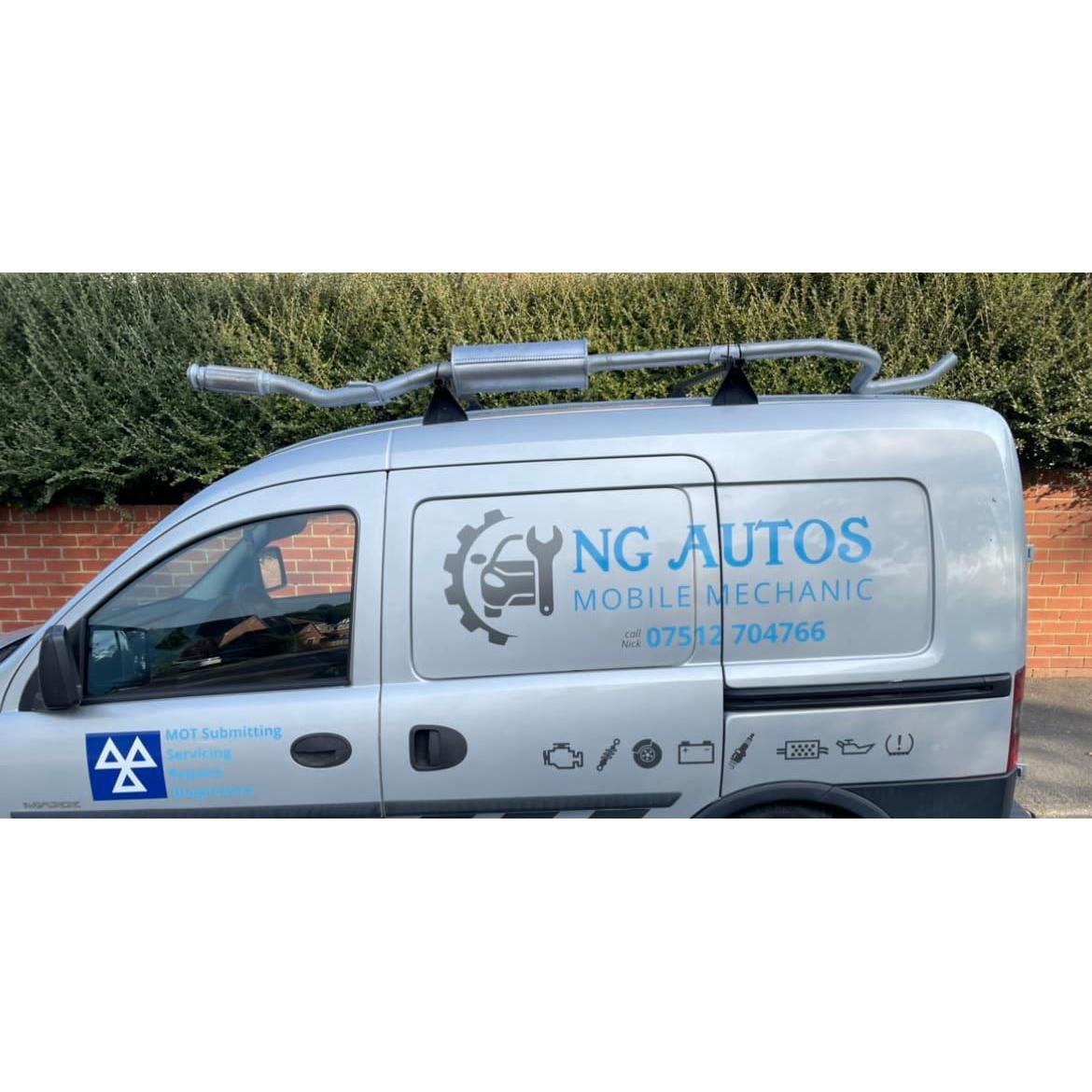 N G Auto's Mobile Mechanic Logo