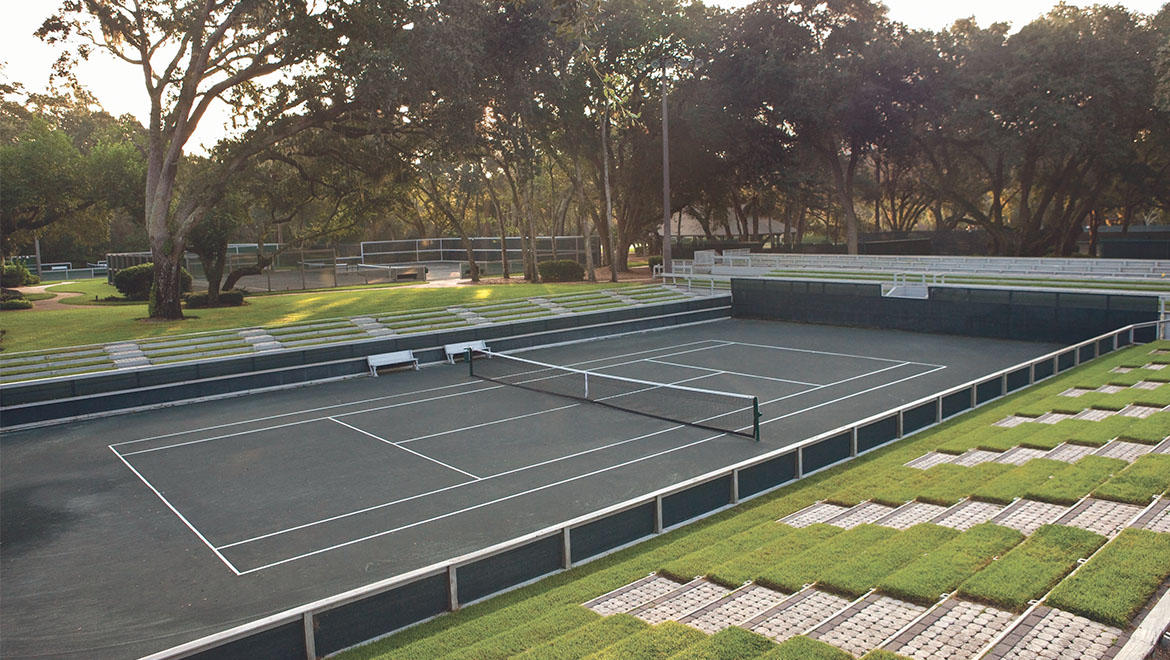 Tennis court - The Villas of Amelia Island