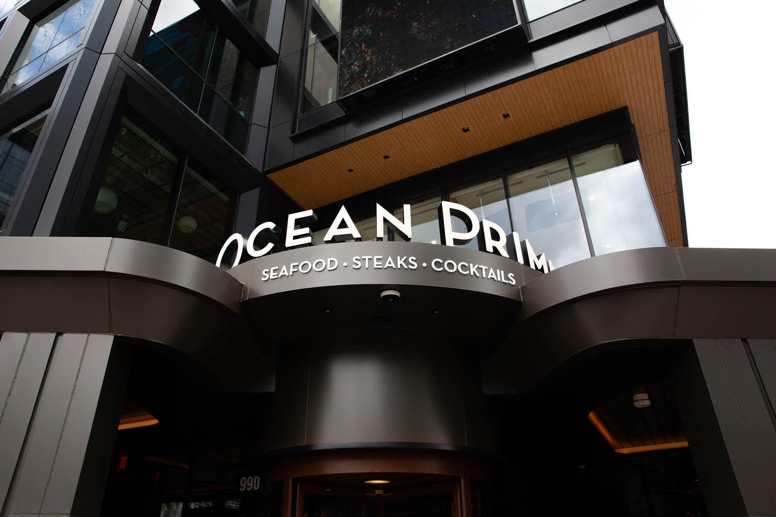 The exterior of Ocean Prime Nashville 