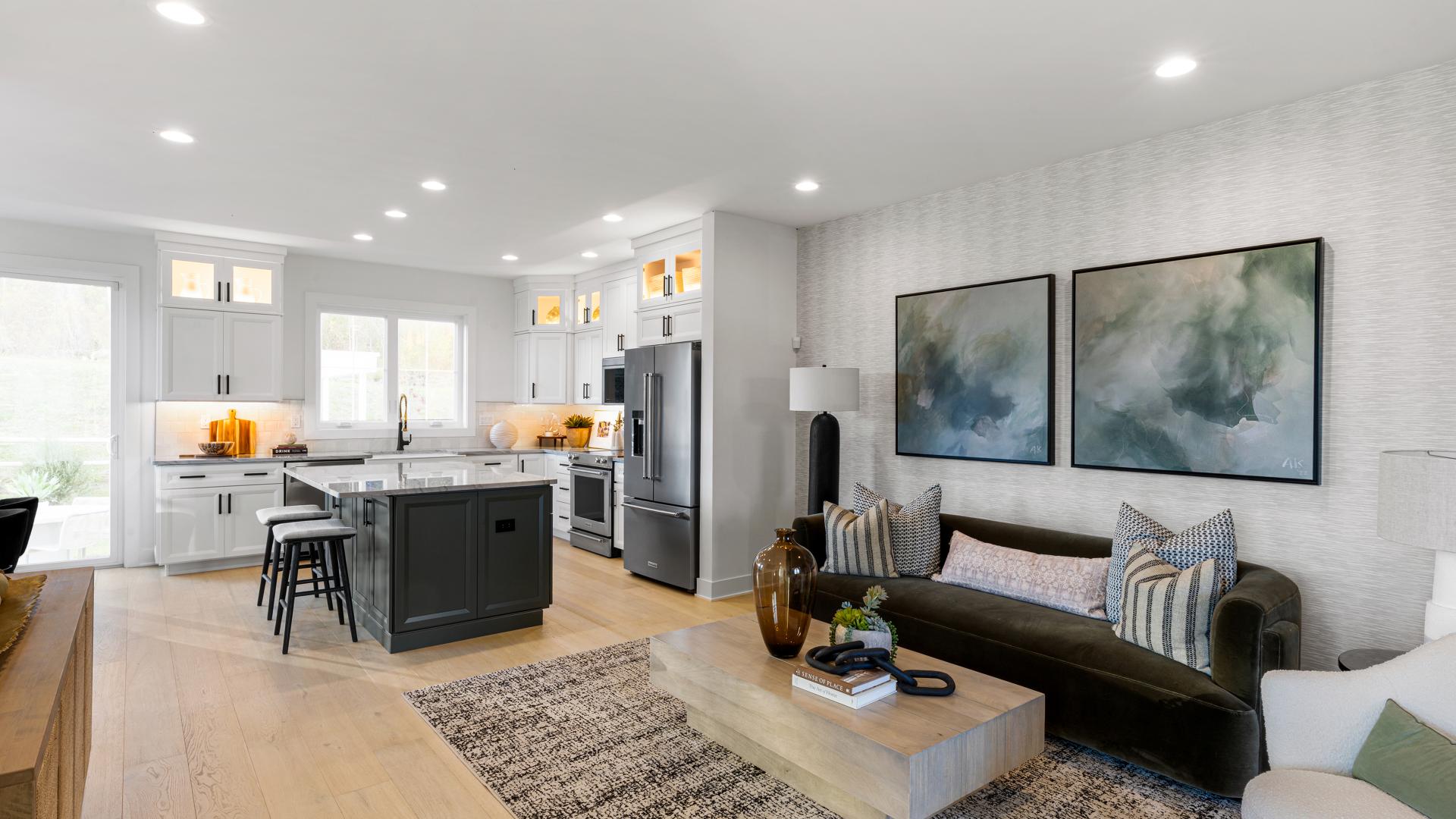 Open-concept home designs