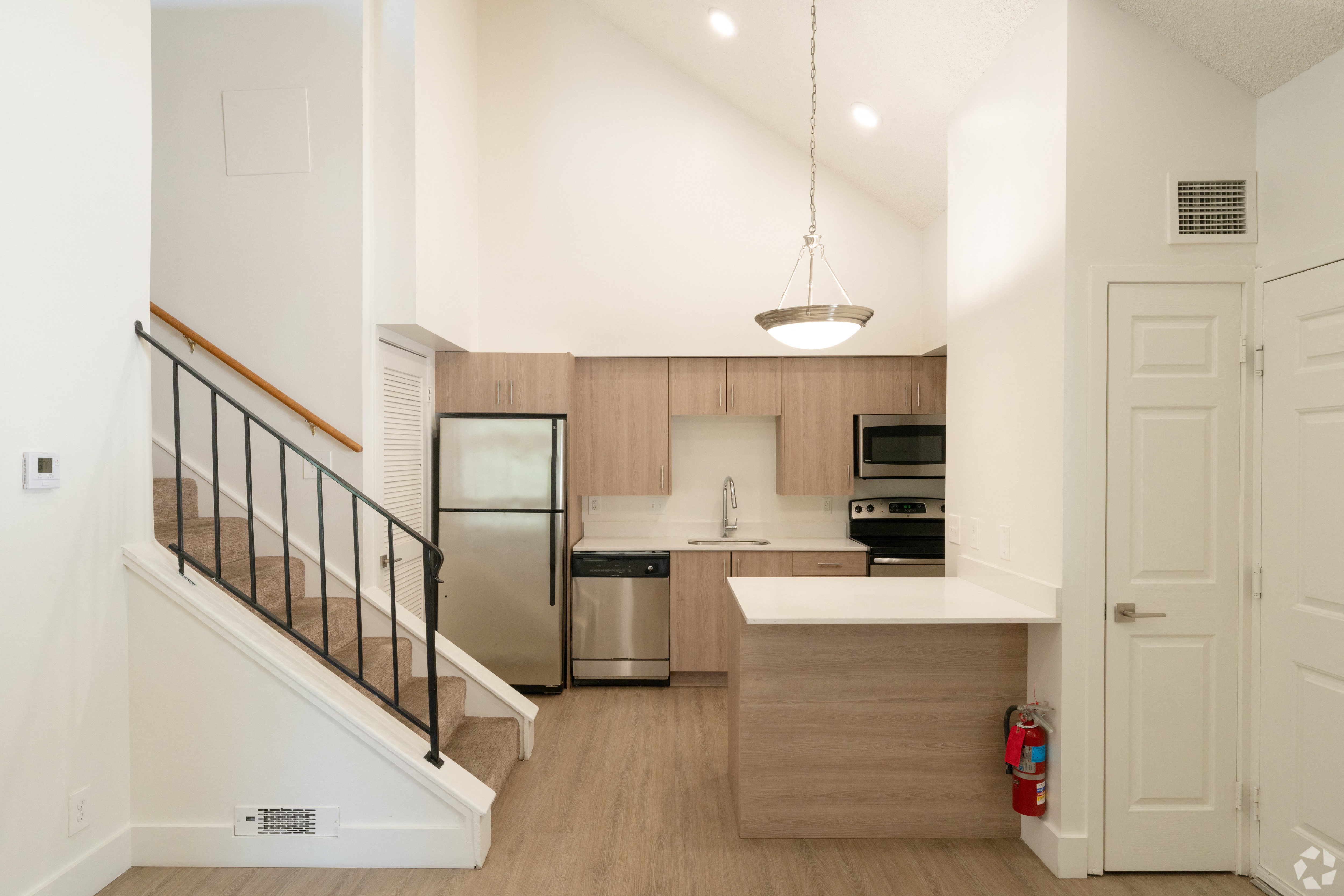 Kitchen at Avia Lofts at Maple Road in Amherst, NY