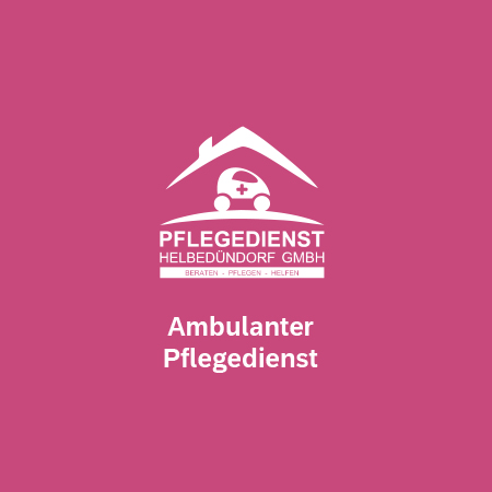 Kundenlogo Pflegedienst Helbedündorf GmbH