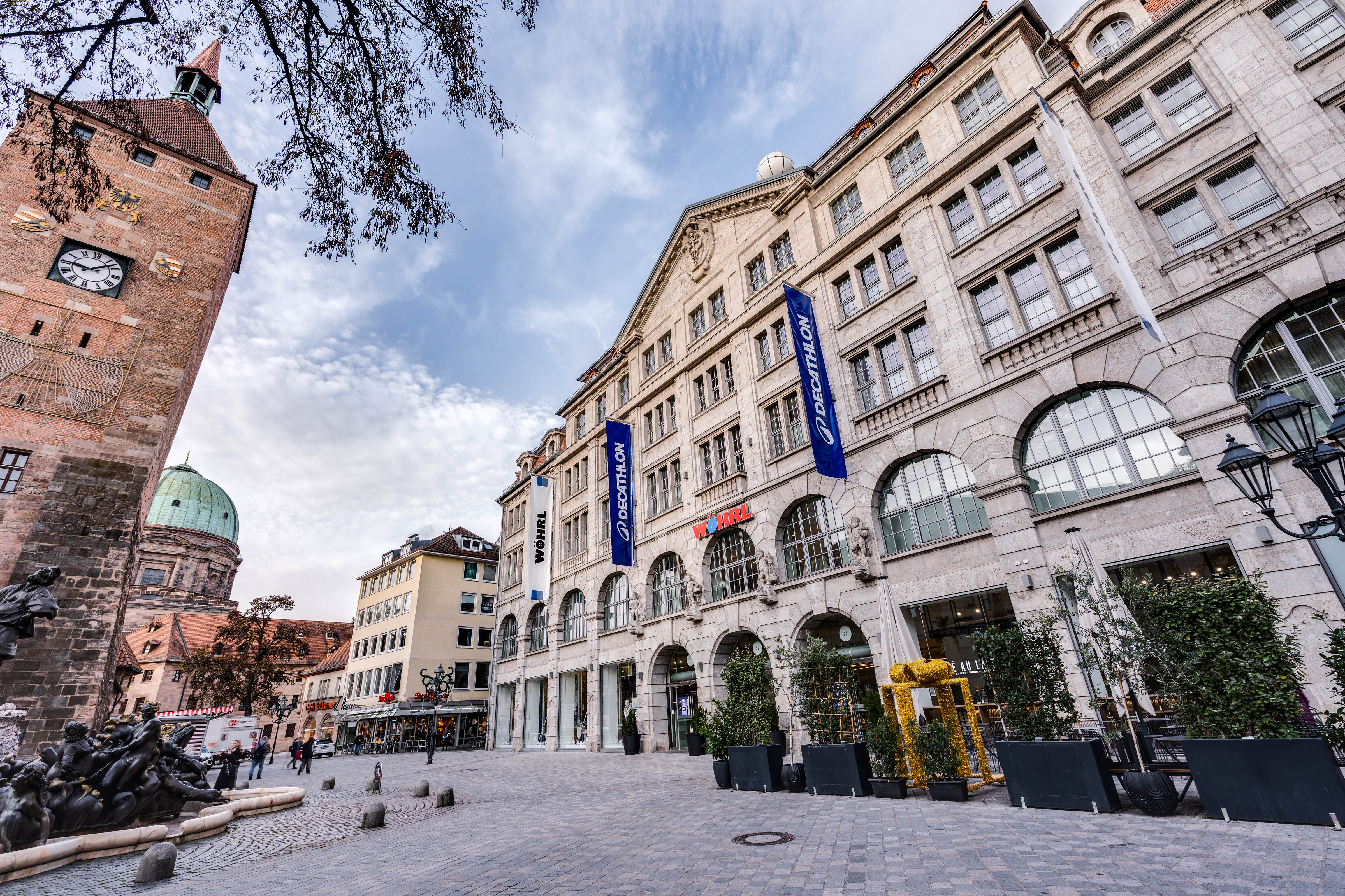 Bilder DECATHLON Nürnberg im WÖHRL