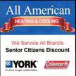 All American Heating & Cooling - Warsaw, MO 65355 - (660)438-3660 | ShowMeLocal.com