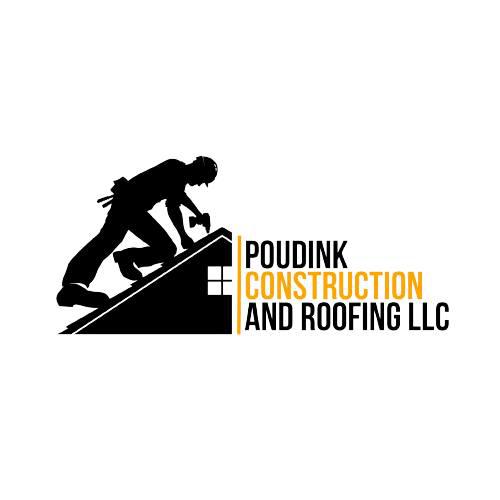 Poudink Construction and Roofing, LLC Logo