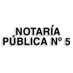 Notaría Pública Nº 5 Logo