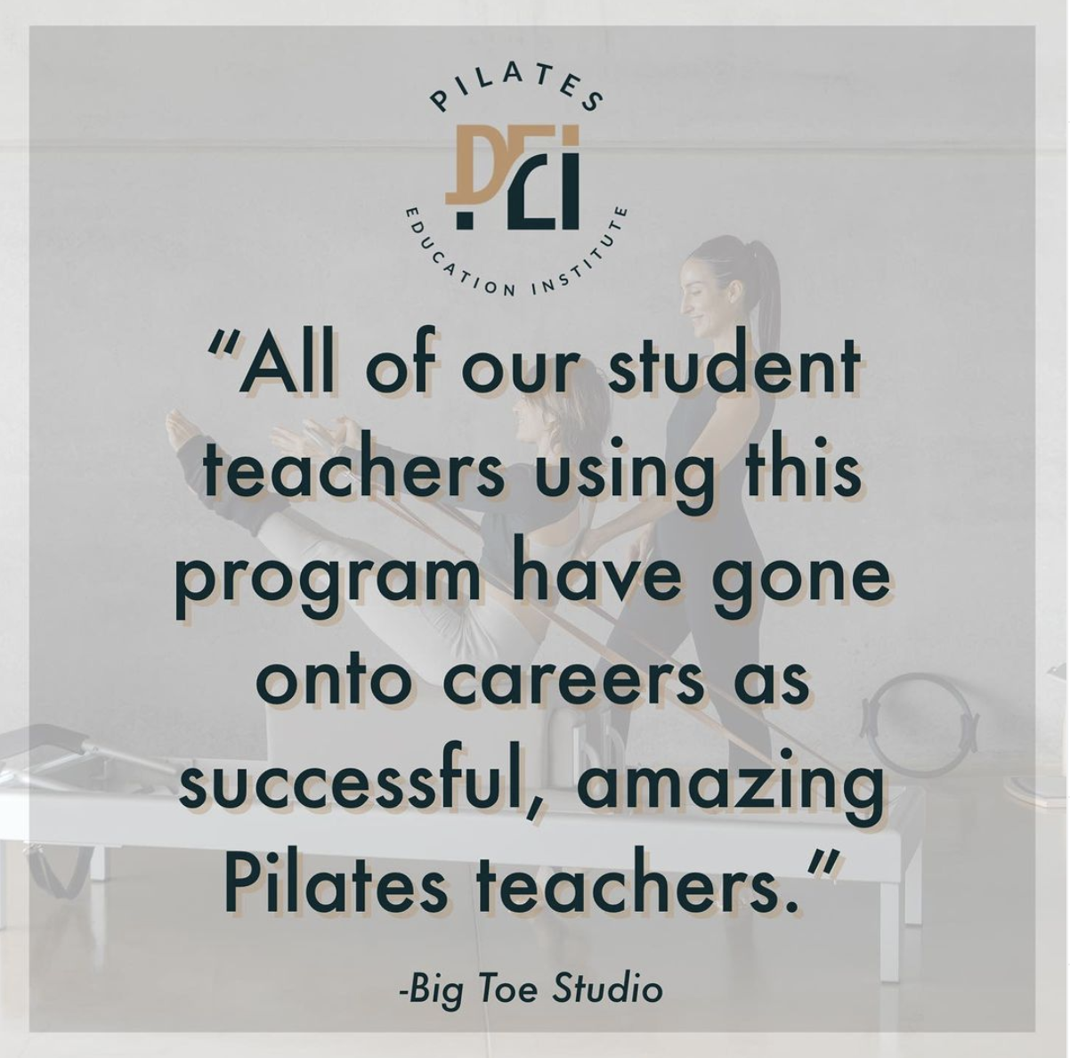 Start making more profit from your pilates studio by adding Pilates Education Institute's curriculum.