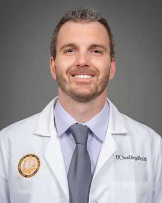 Headshot portrait of Tyler Sheetz, MD