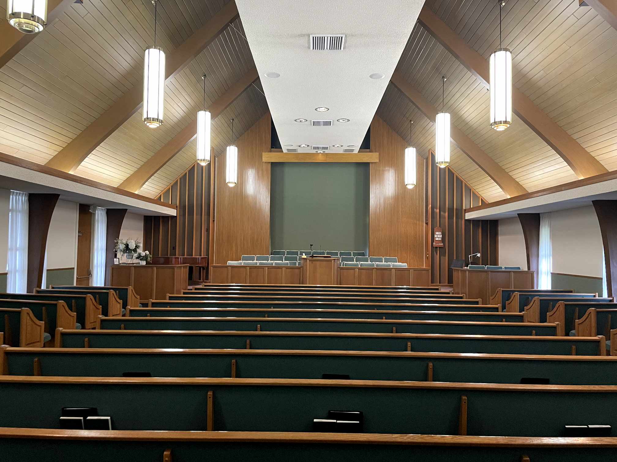 Chapel where Sacrament Meeting takes place