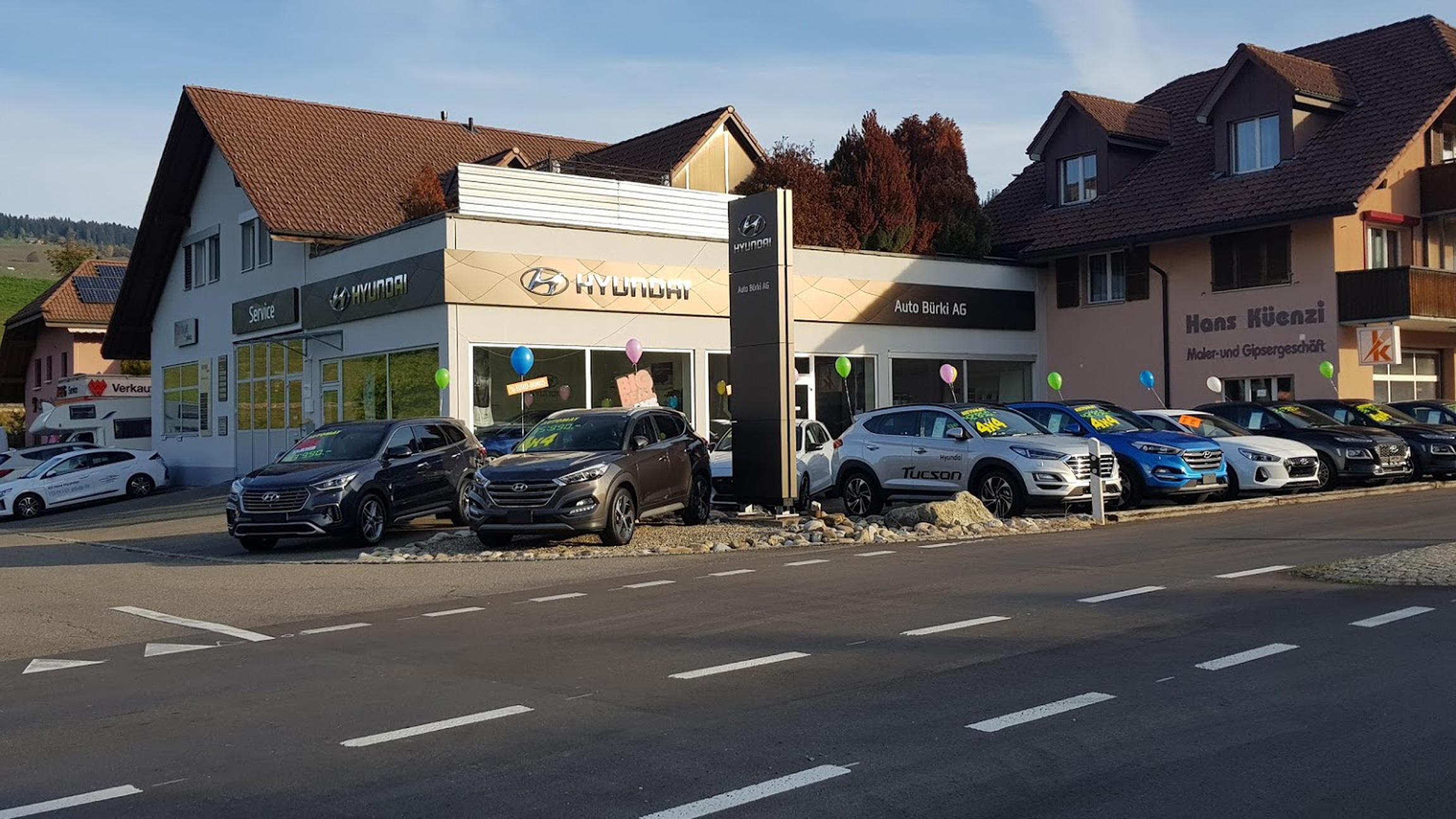 Auto Bürki AG, Gewerbestrasse 2 in Zäziwil