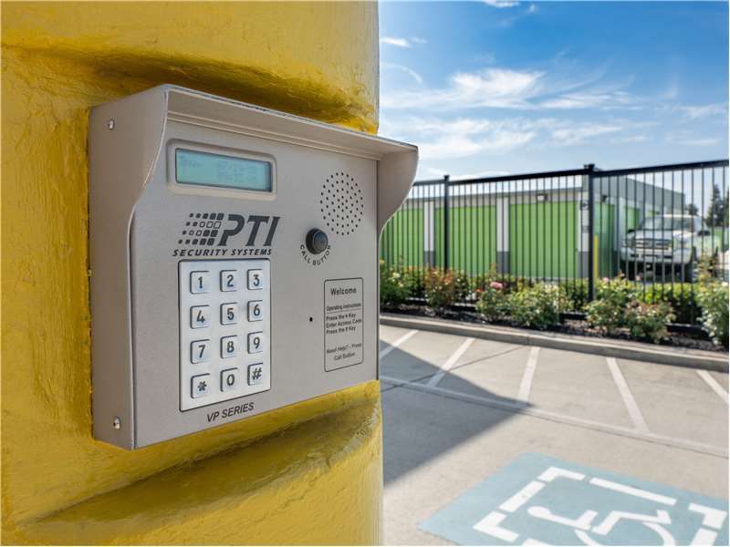 Keypad - Extra Space Storage at 222 San Pedro Ave, Morgan Hill, CA 95037