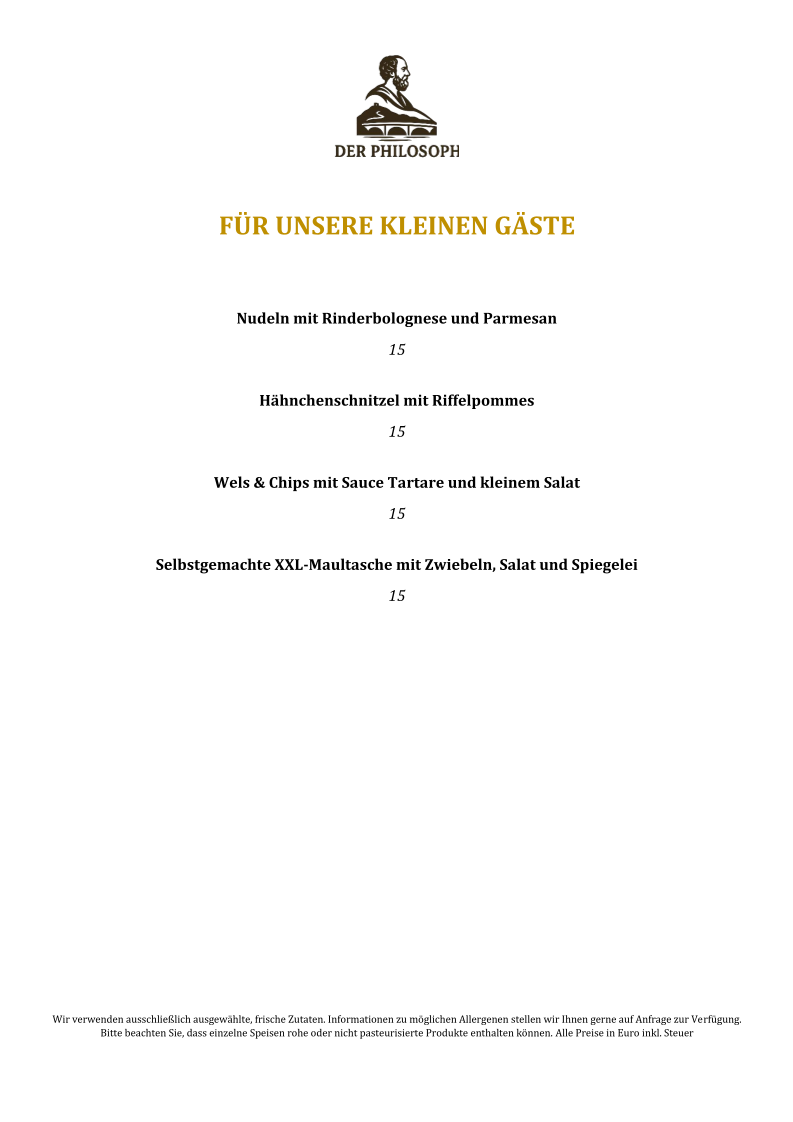 Der Philosoph, Brückenstraße 14 in Heidelberg
