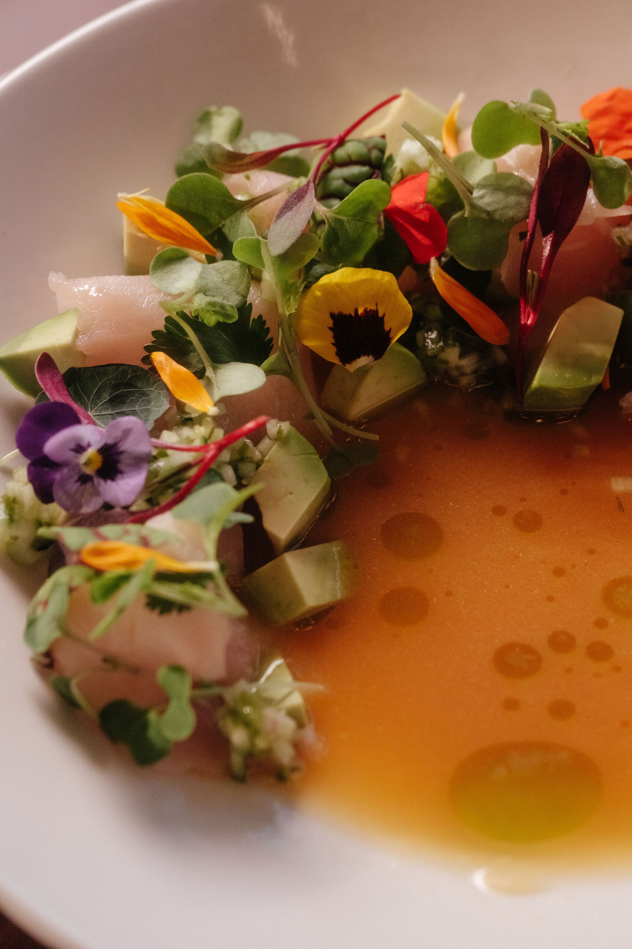 Hamachi Crudo 