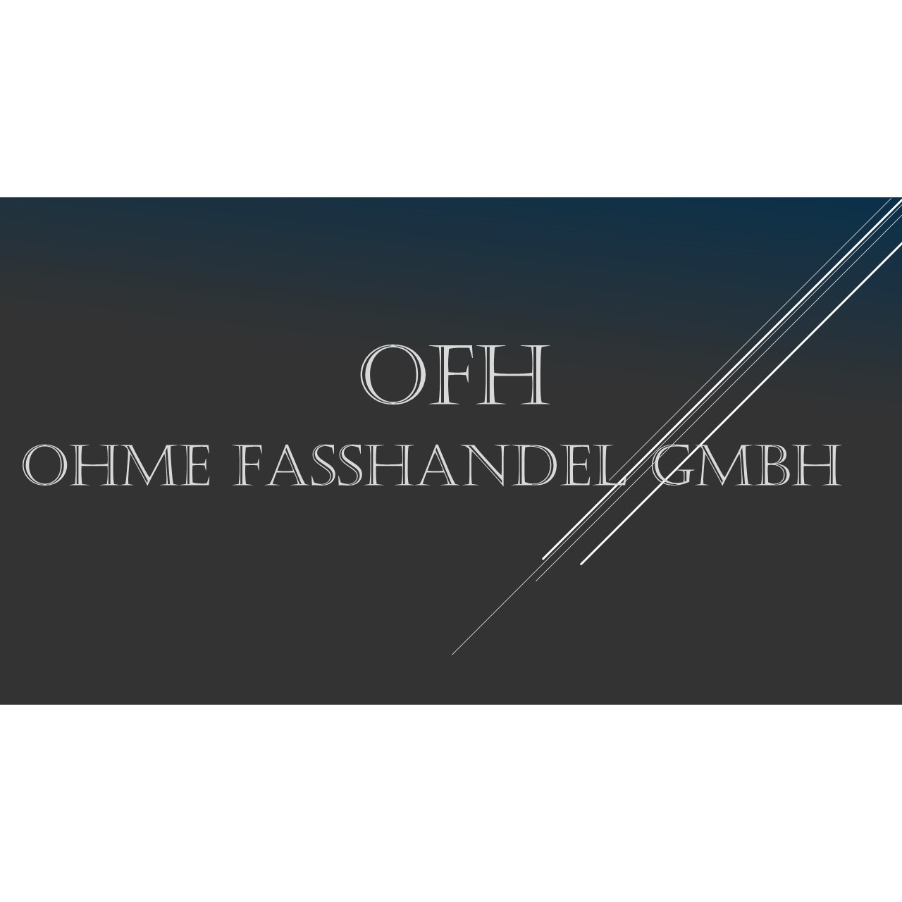 Logo Ohme Fasshandel GmbH