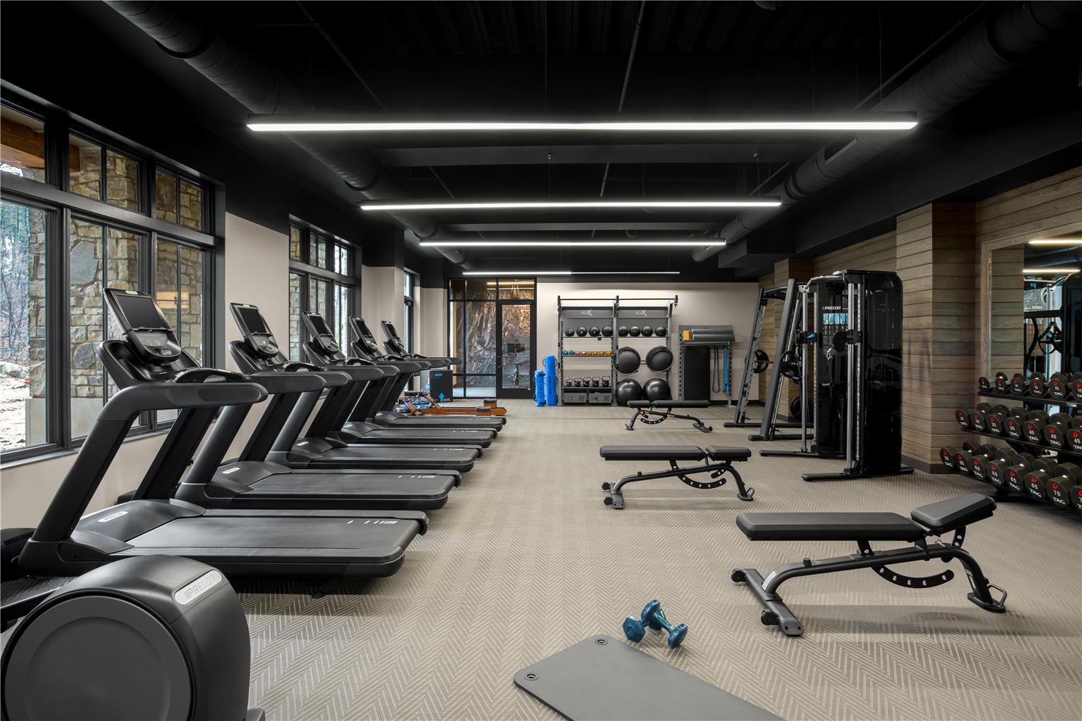 Health club  fitness center  gym