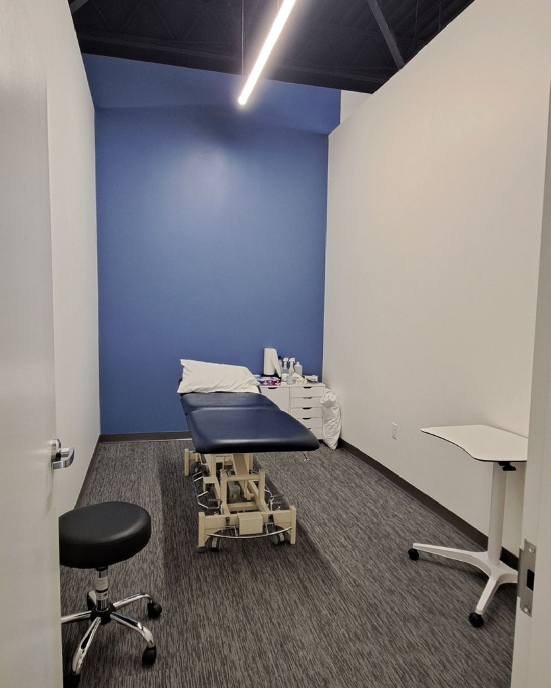 MVPT physical therapy - Ithaca - Downtown, NY private patient care area.