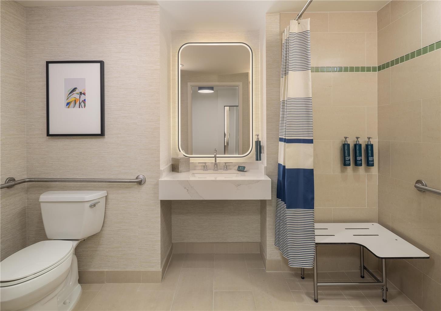 Guest room bath 