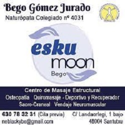 Eskumoon Bego Centro de Masaje de Osteopatía Bilbao