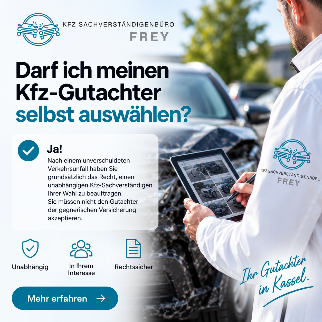 Sachverständigenbüro Frey  KFZ-Gutachter Kassel in Kassel