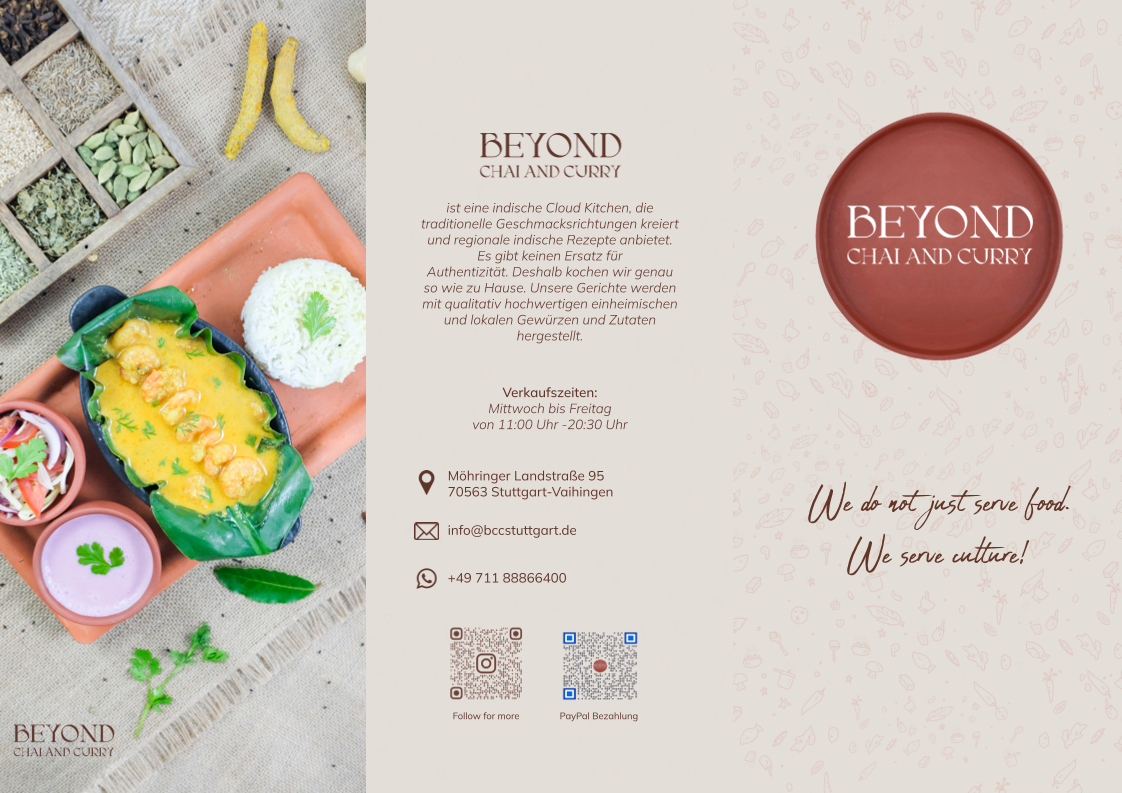 Beyond Chai and Curry, Möhringer Landstraße 95 in Stuttgart