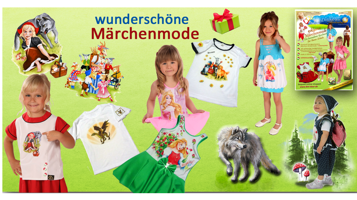 Dini Door exklusive Designer Kinder Märchenmode in Merseburg an der Saale - Logo