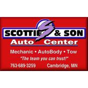 Scottie & Son Auto Center Logo