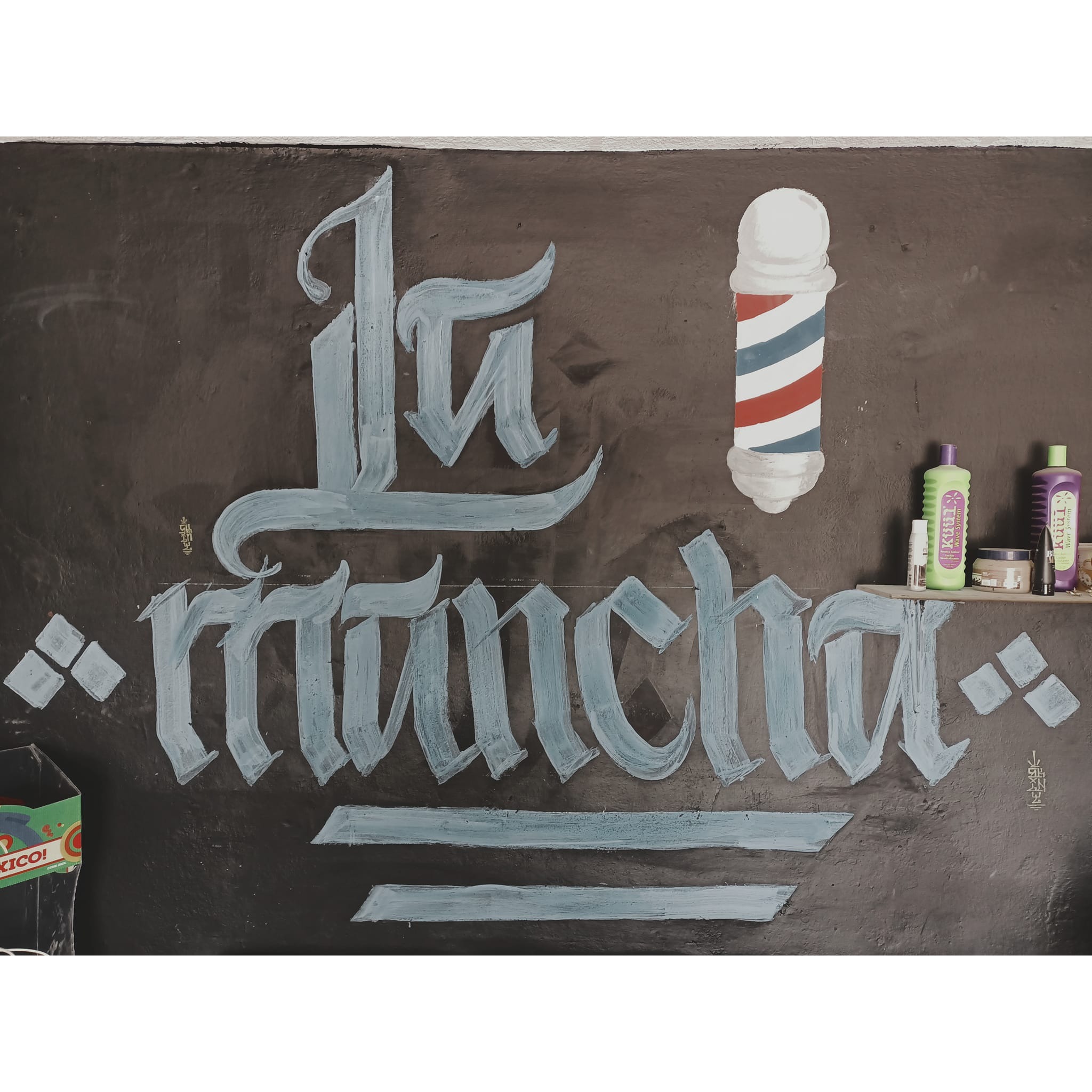 Barbería La Mancha Logo