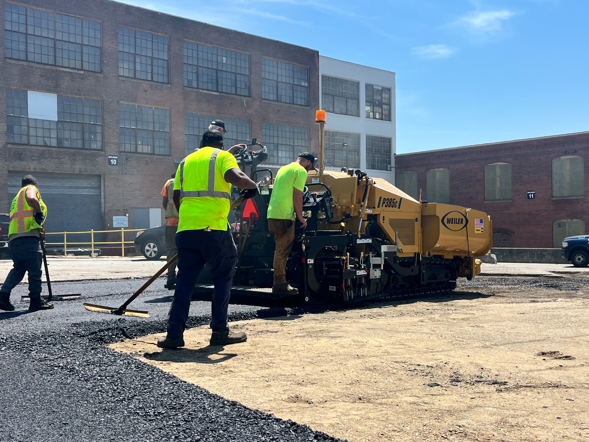 Parking lot paved in Whitinsville, MA 
