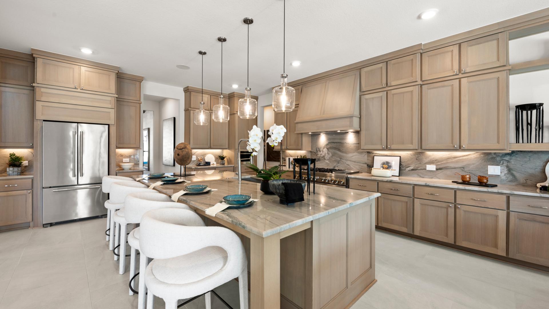 Kitchens with ample storage 