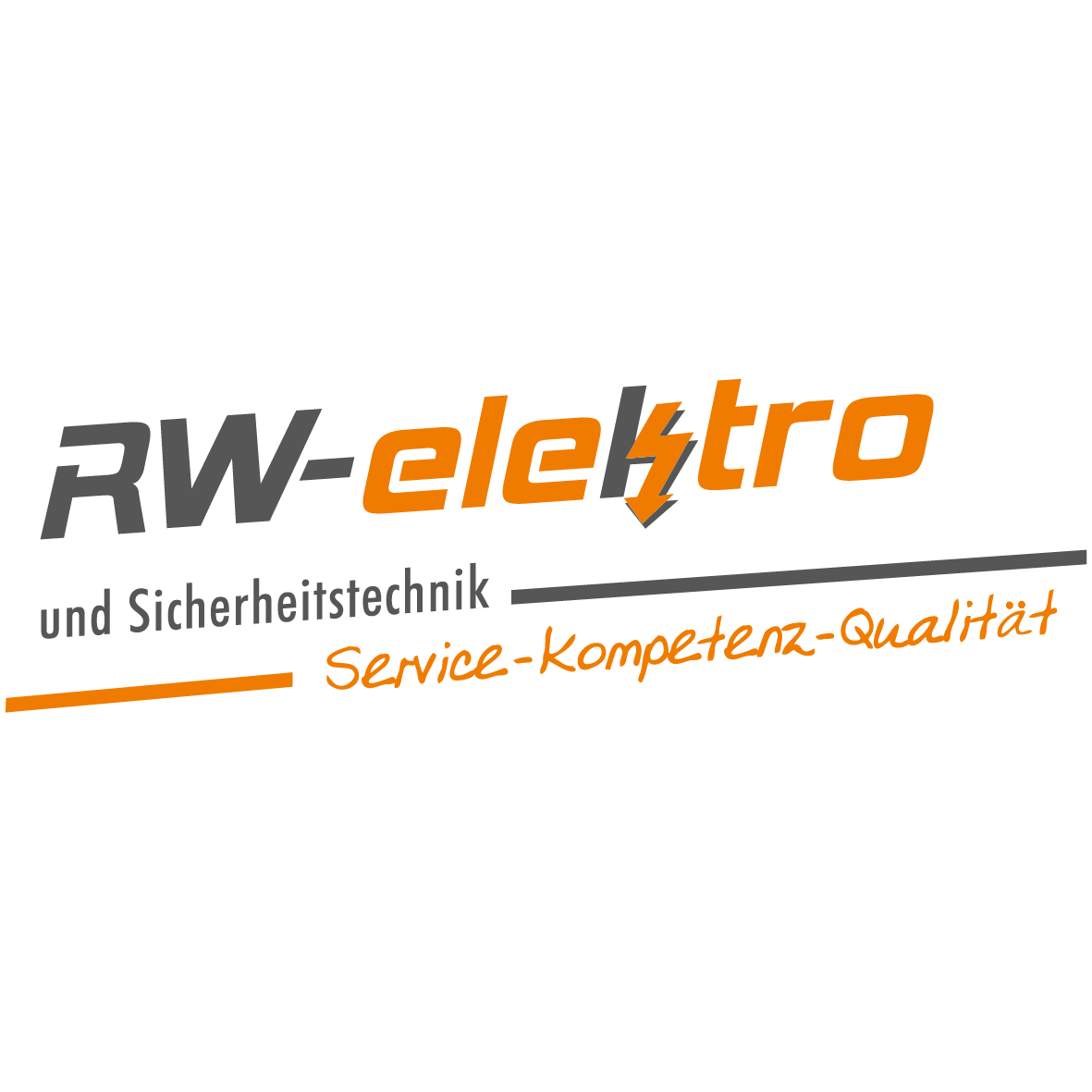 RW - elektro und Sicherheitstechnik Inh. Ralf Wittrock Logo