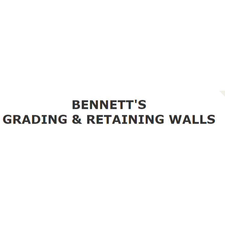Bennett's Grading & Retaining Walls, LLC. Logo