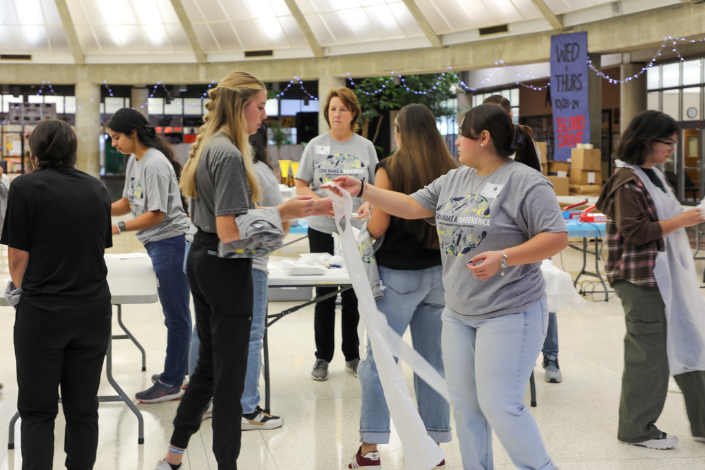 Impact Hunger Food Packing - Andrews High School