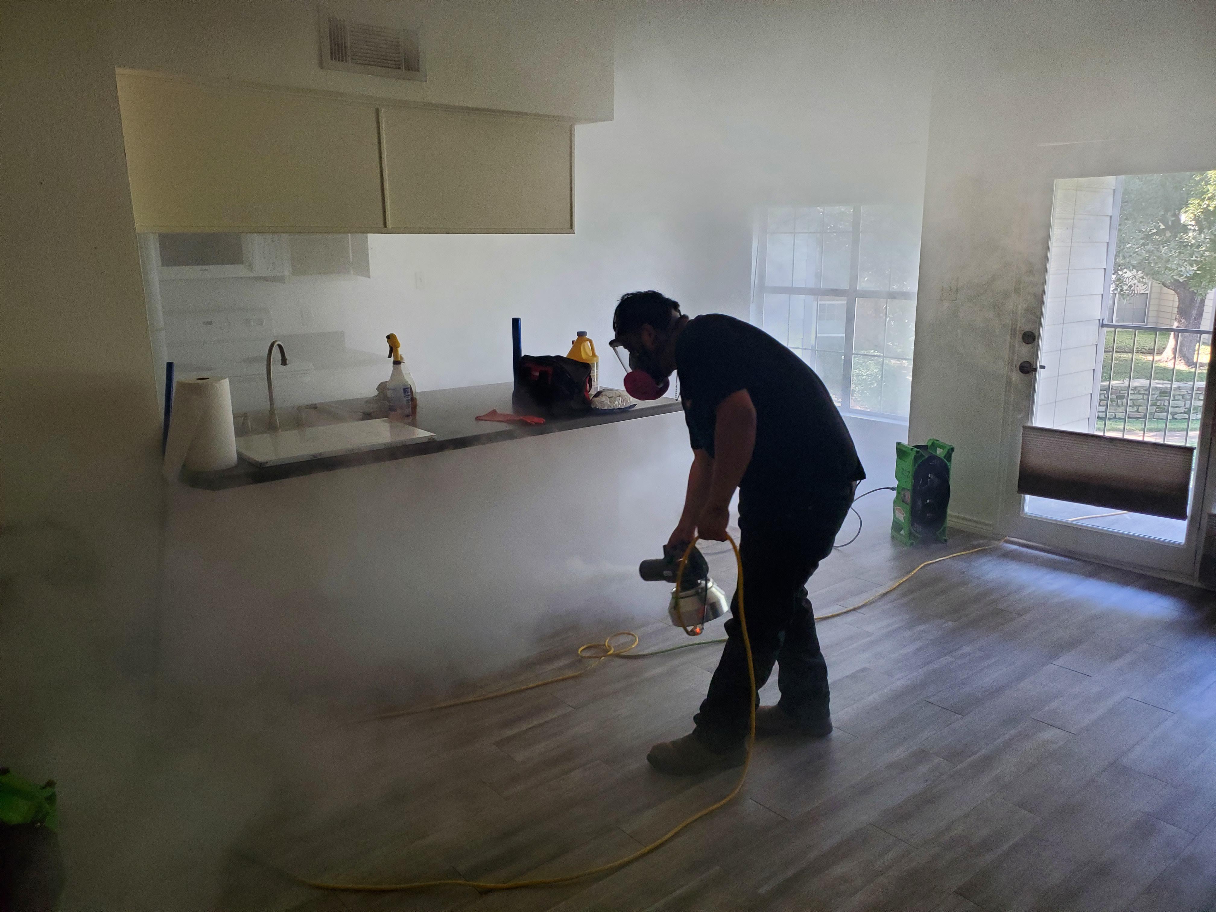 Thermal Fogging a Condominium Unit to Assist with Smoke Odor