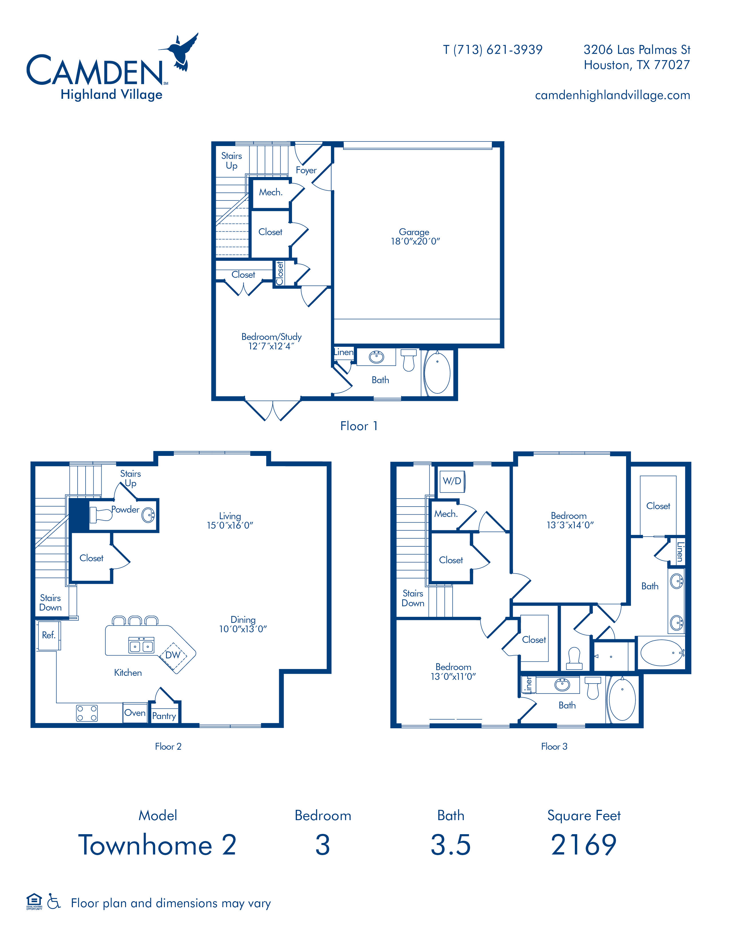 Camden Highland Village Apartments and Townhomes Photo