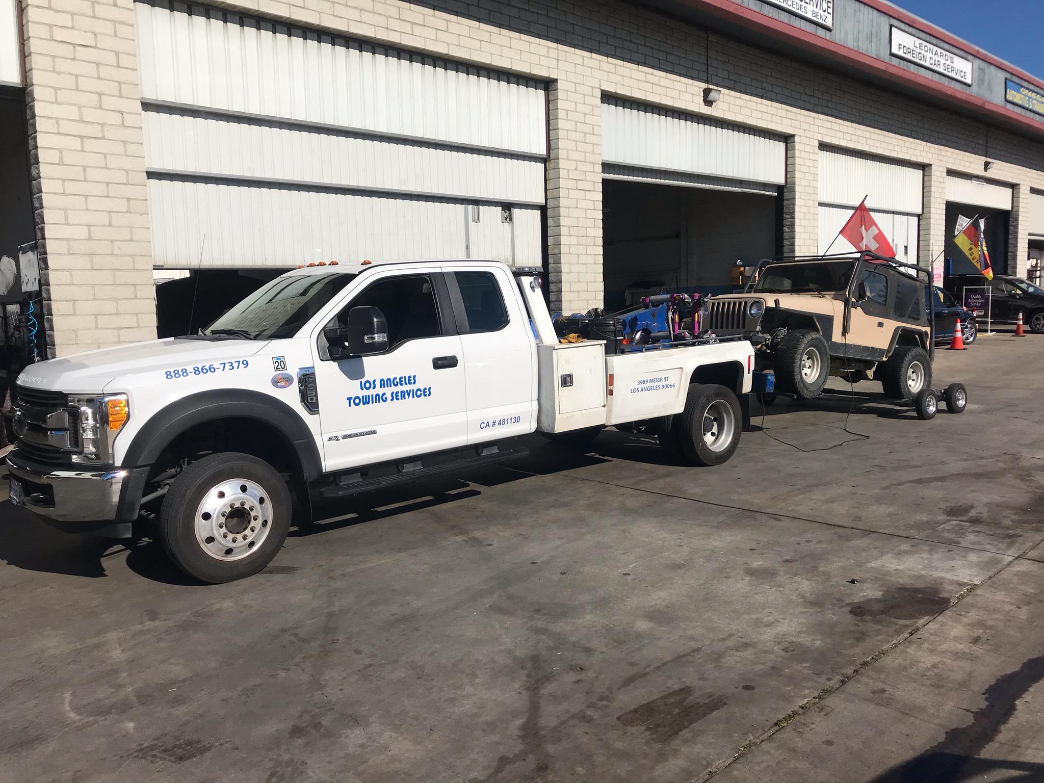Los Angeles Towing Services Photo