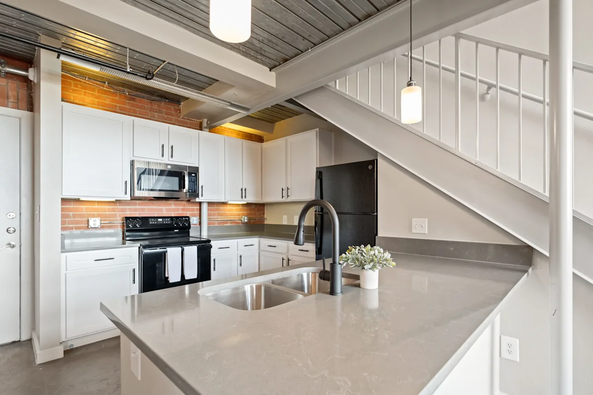 kitchen at The Landmark 