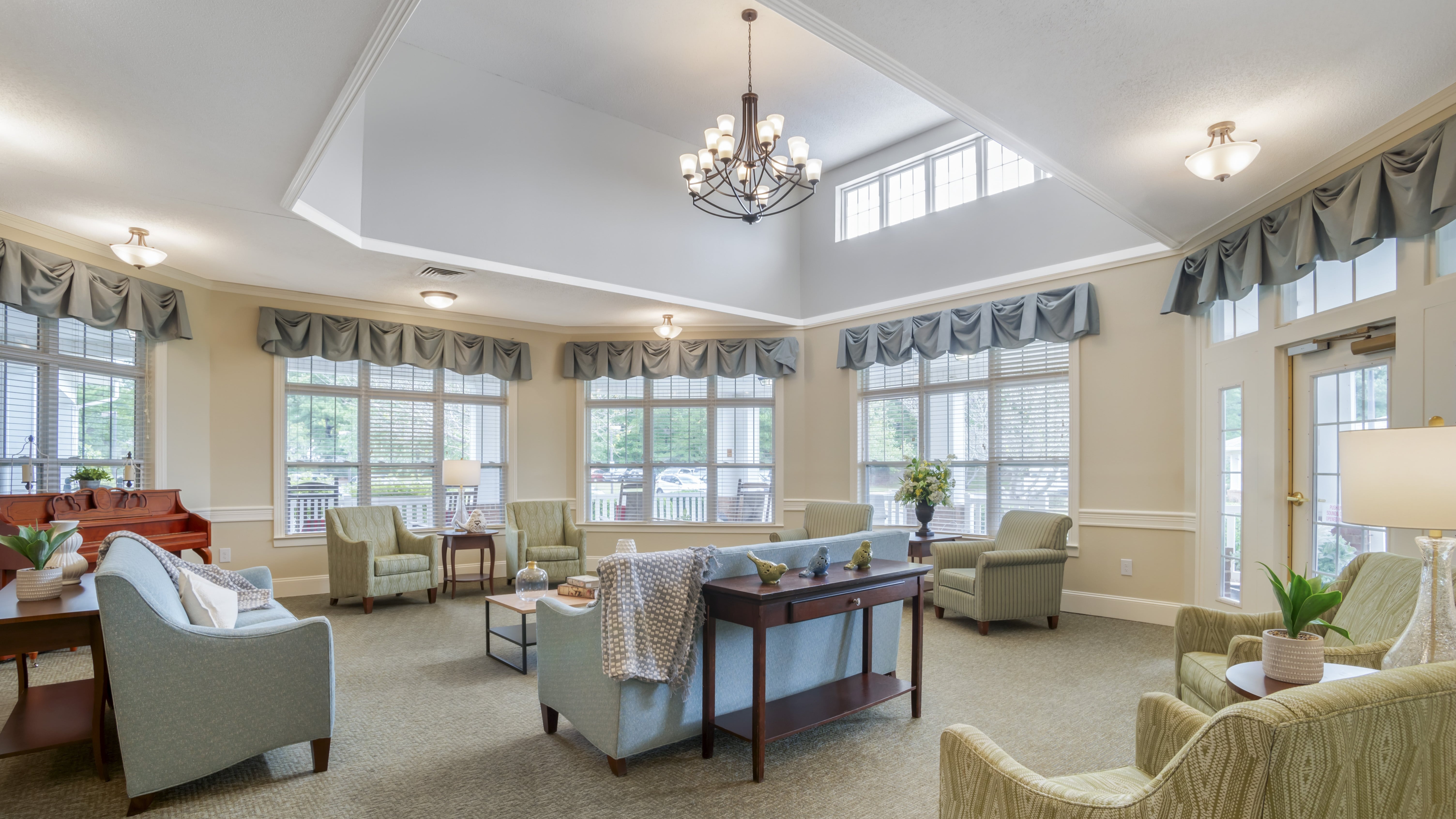 Brookdale Monroe Square Assisted Living Community Living Room