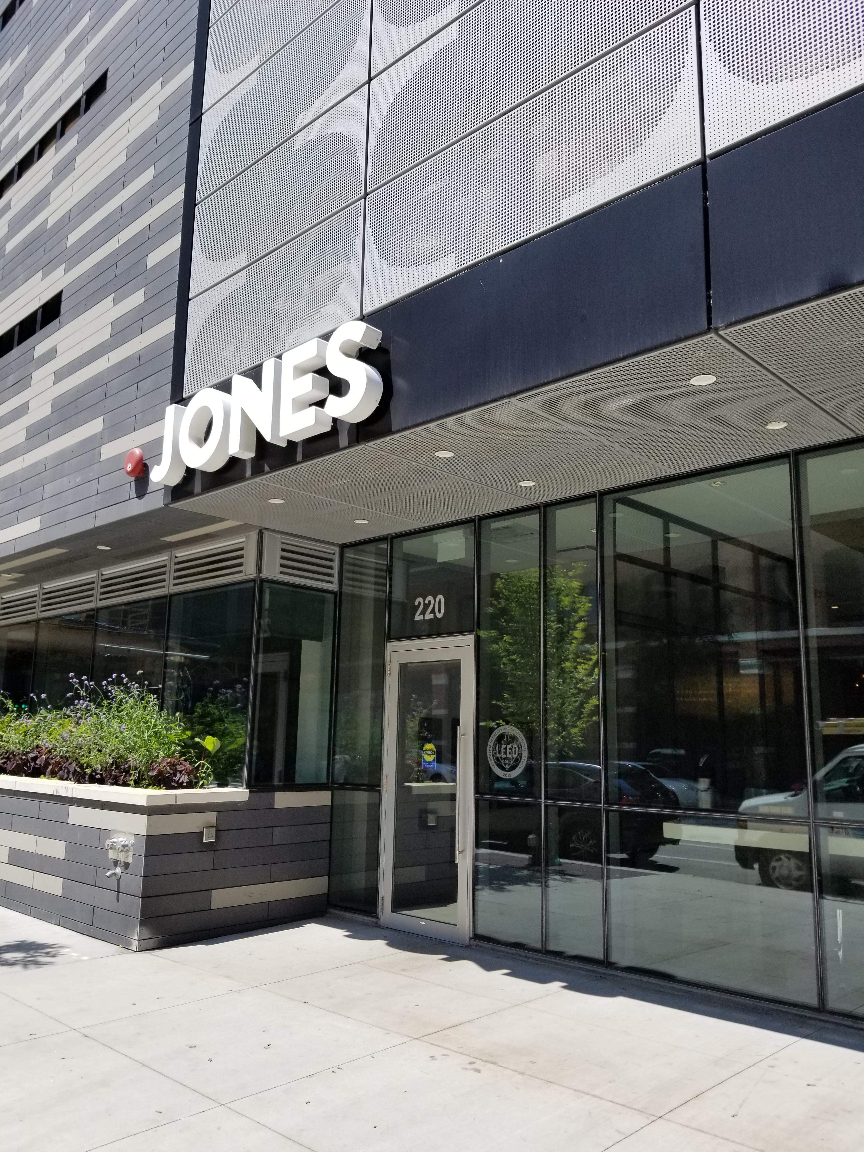 Jones Main entry SP+ Parking Chicago (312)431-2811