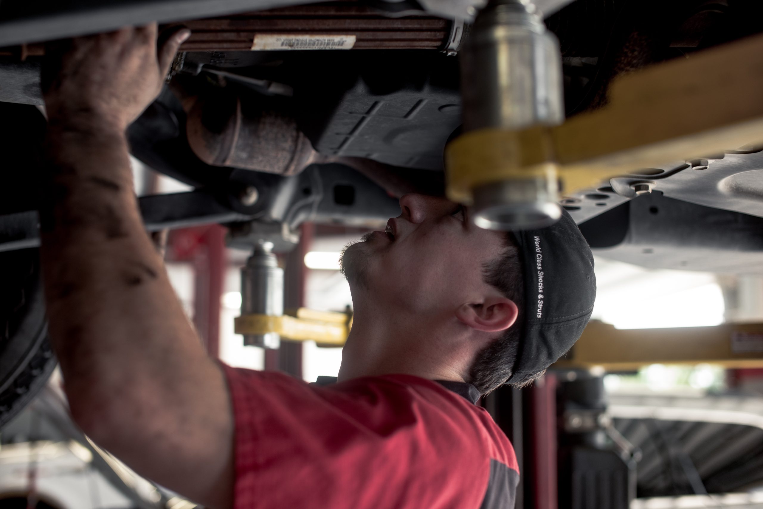 Restore smooth handling with professional suspension repair services in Hamden, CT. Auto-Lab&reg; repairs shocks, struts, steering components, control arms, ball joints, and complete suspension systems.