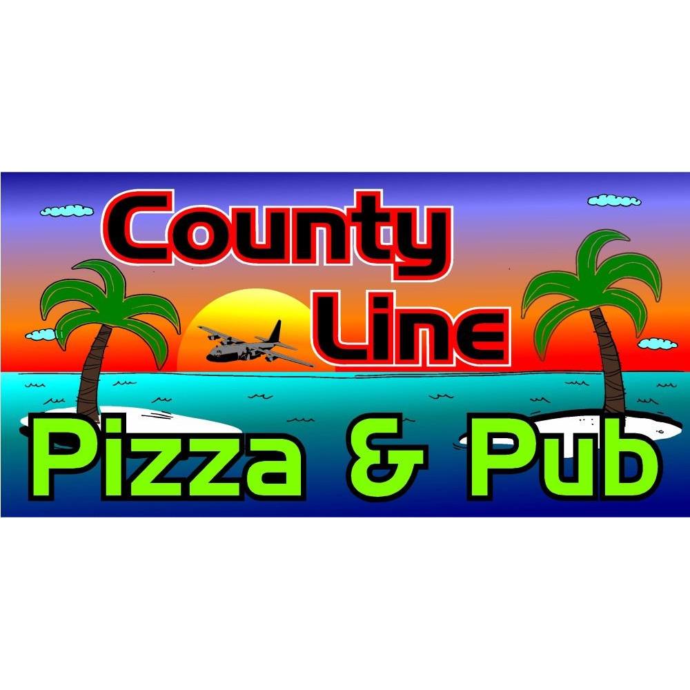 County Line Pizza of Fwb with An Attitude