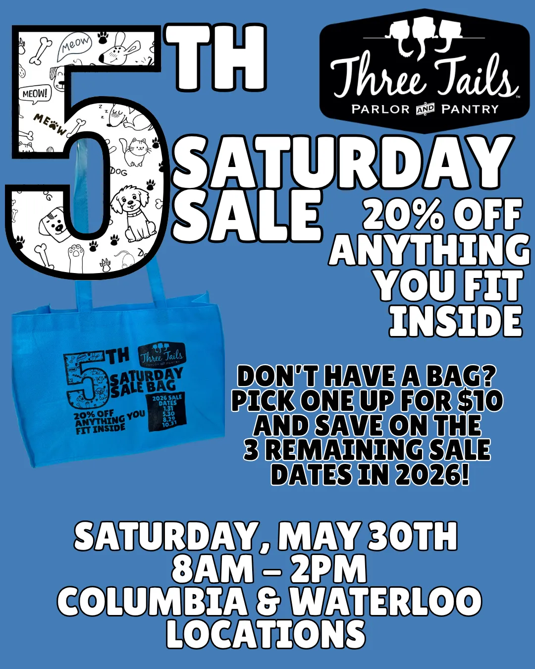 Image of Local Pet Event May 5th Saturday Sale Nearby