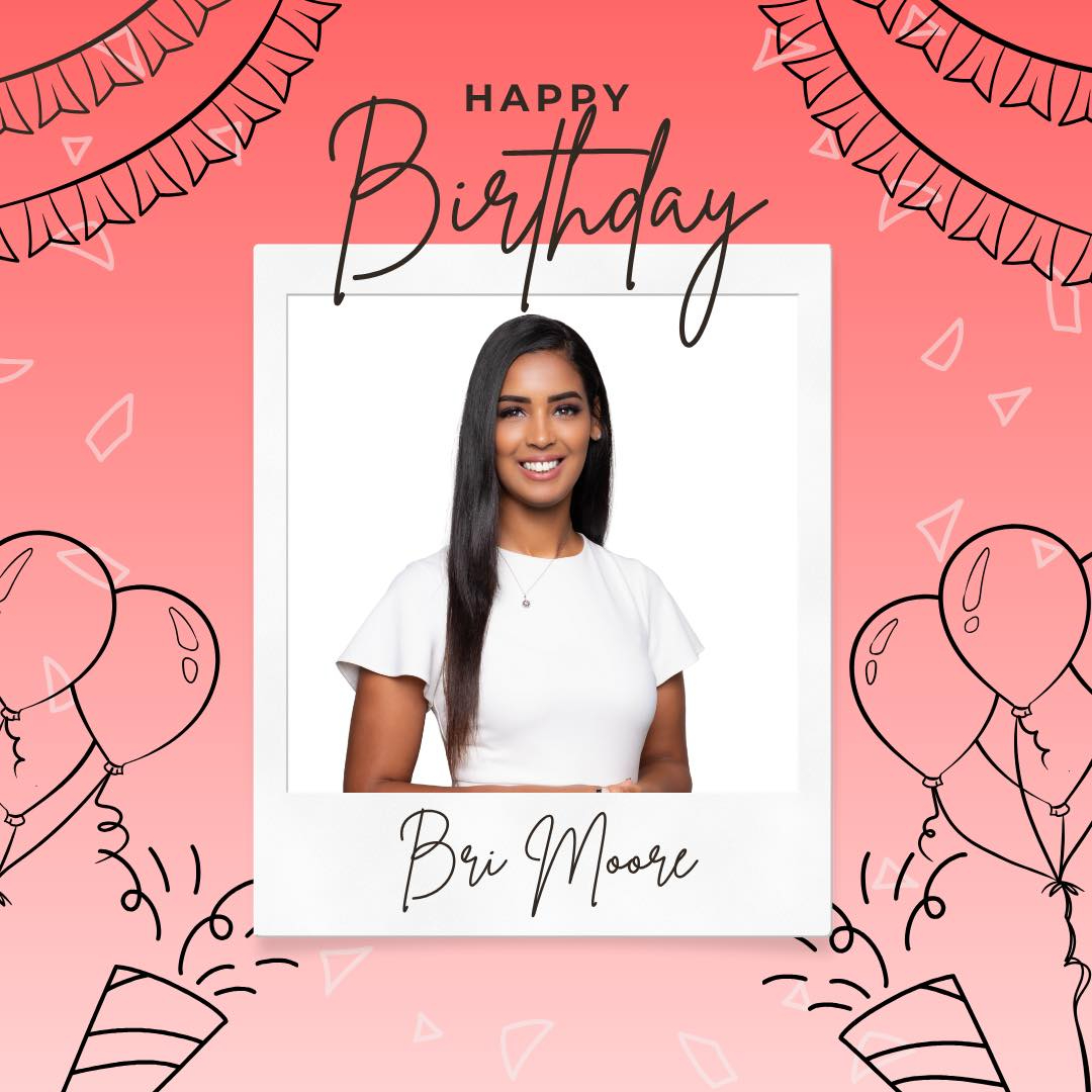 Happy Birthday Bri! We are so blessed to have you on our team and hope you have an amazing day. Cheers to many more birthdays!